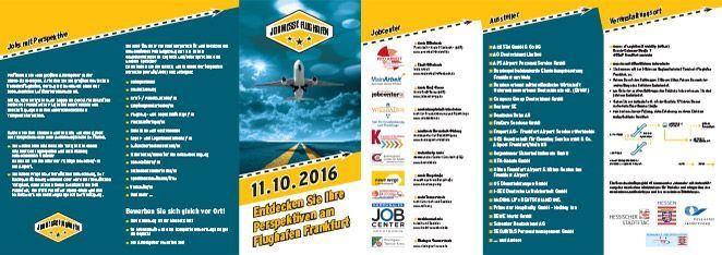 Jobmesse Flughafen 2016 - Die HFK-Kekule GmbH ist als Aussteller dabei